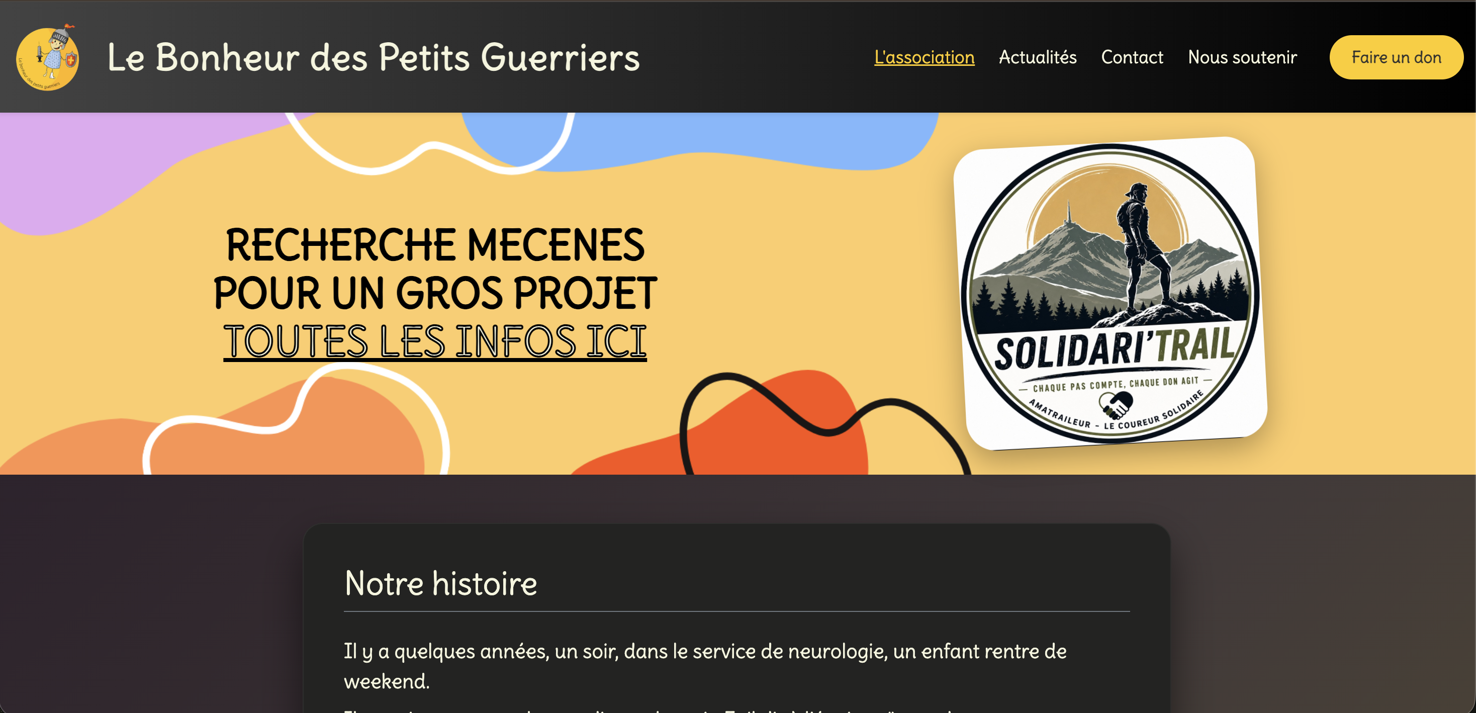 Le Bonheur des Petits Guerriers